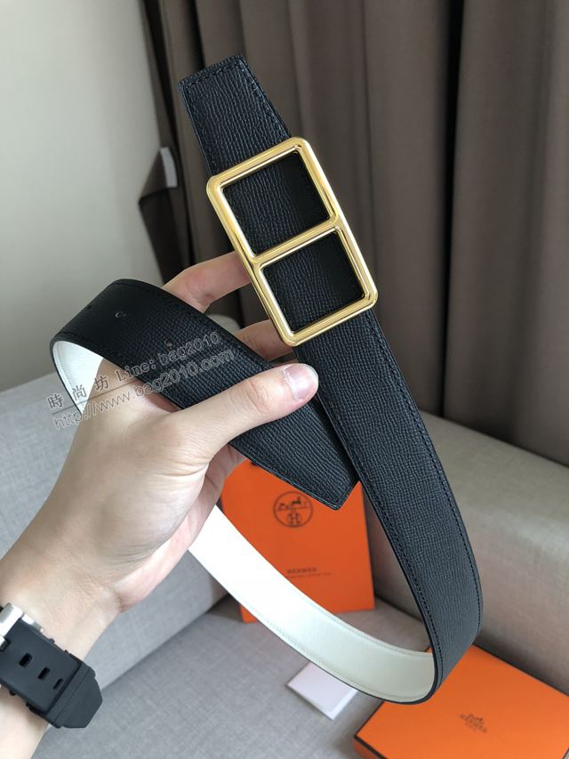 Hermes皮帶 官網同步 38MM 進口原版皮 愛馬仕男士腰帶  xfp2094